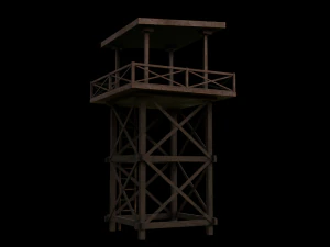 Watch Tower 3D Model