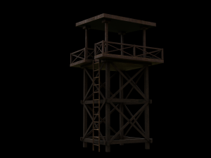 Watch Tower 3Dモデル