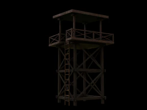 Watch Tower 3D Model