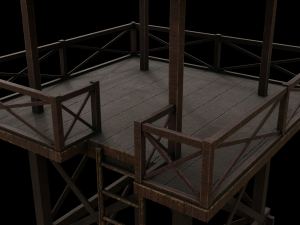 Watch Tower 3Dモデル