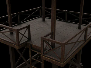 Watch Tower 3D Model
