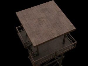 Watch Tower 3D Model
