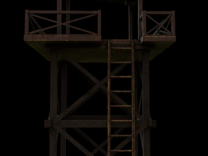 Watch Tower 3D Model