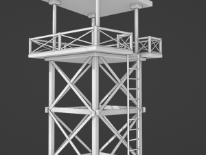 Watch Tower 3Dモデル