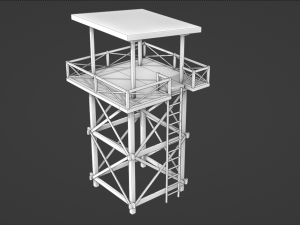 Watch Tower 3Dモデル