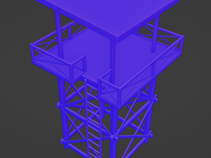 Watch Tower 3Dモデル