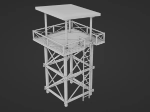 Watch Tower 3D Model