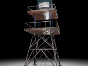 Watch tower 3D Model