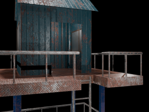 Watch tower 3D Model