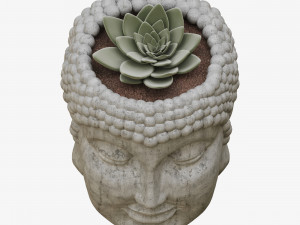 Buddha head 3D 모델