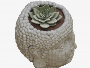 Buddha head 3D 모델