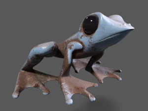 Frog 3D Model