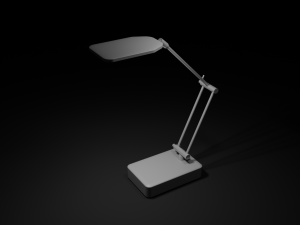 Lamp on a metal frame 3D Модель