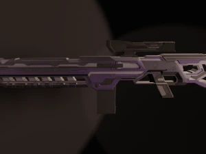 Armas de ciencia ficci&oacute;n Modelo 3D