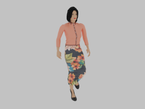 Women in Street Style Clothing 3D Model $199 - .3ds .blend .c4d .fbx .ma  .obj .max .unitypackage .upk - Free3D