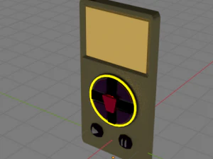 MP3プレーヤー 3Dモデル
