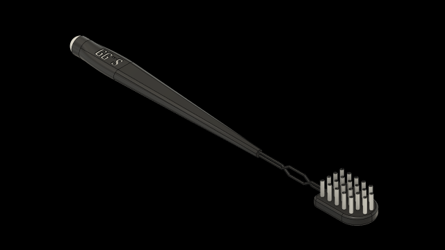 TOOTHBRUSH 3D Model .c4d .max .obj .3ds .fbx .stl .blend 