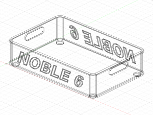Fruit basket Model 3D