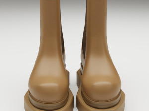 Boots Rick Owens Turbo Cyclops 3Dモデル