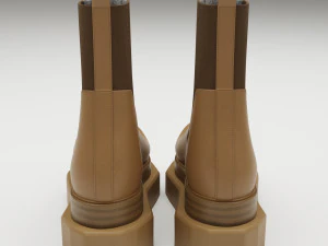 Boots Rick Owens Turbo Cyclops 3D Model