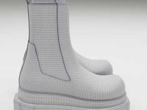 Boots Rick Owens Turbo Cyclops 3Dモデル