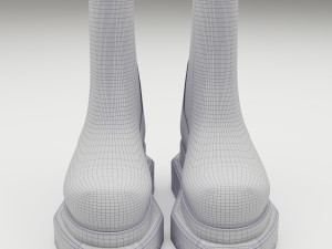 Boots Rick Owens Turbo Cyclops 3Dモデル