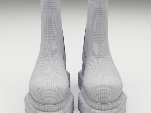 Boots Rick Owens Turbo Cyclops 3D Model