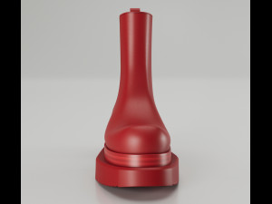 Boots Rick Owens 3D Model