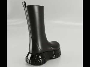 Boots Rick Owens Polished 3D Model