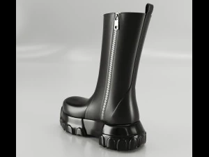 Boots Rick Owens Polished 3D Model