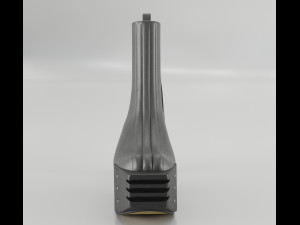 Heels Rick Owens Grilled Platform 3D Model