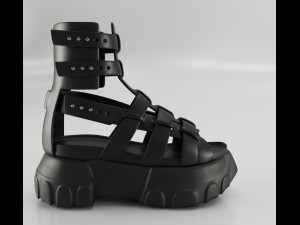 Sandals Rick Owens 3D Model