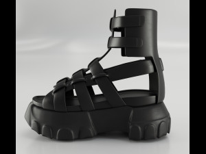 Sandals Rick Owens 3D Model