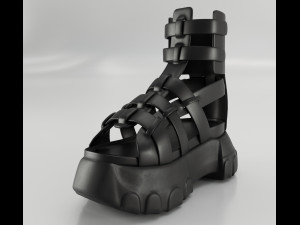 Sandals Rick Owens 3D Model