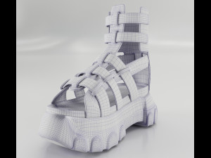 Sandals Rick Owens 3D Model