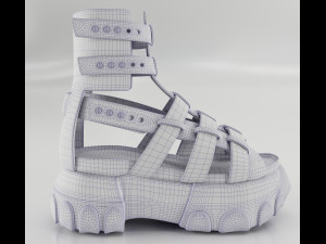 Sandals Rick Owens 3D Model