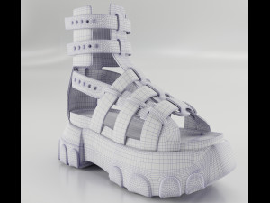 Sandals Rick Owens 3D Model