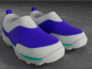 Sneakers ROA Violet-White 3Dモデル
