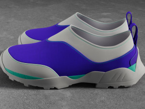 Sneakers ROA Violet-White 3D मॉडल