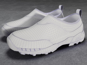 Sneakers ROA Violet-White 3D मॉडल