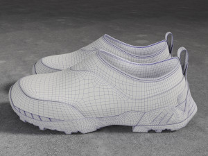 Sneakers ROA Violet-White 3D मॉडल