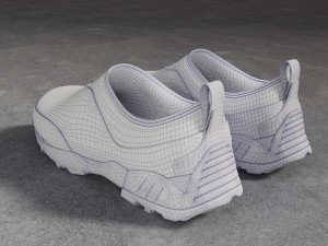 Sneakers ROA Violet-White 3D मॉडल