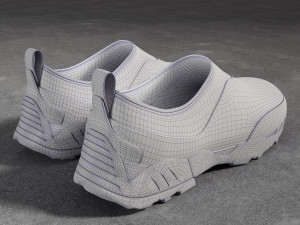 Sneakers ROA Violet-White 3D मॉडल