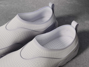Sneakers ROA Violet-White 3D मॉडल