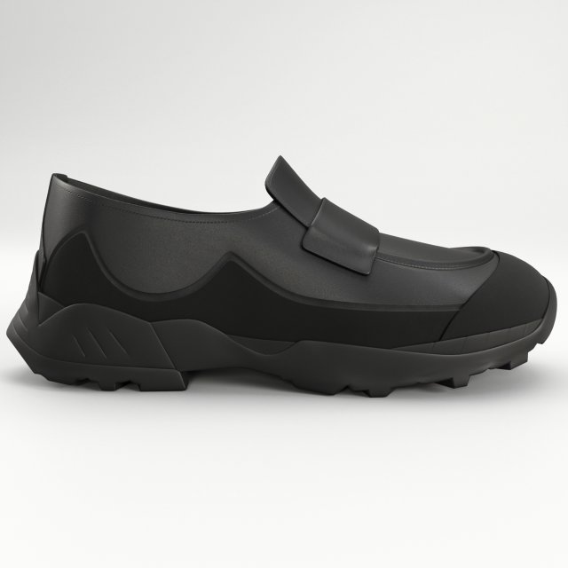 Loafers ROA Slip-On 3D Model .c4d .max .obj .3ds .fbx .stl .blend 