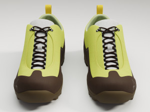 Sneakers Katharina ROA Green 3D 모델