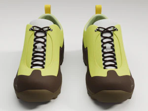 Sneakers Katharina ROA Green 3D Model