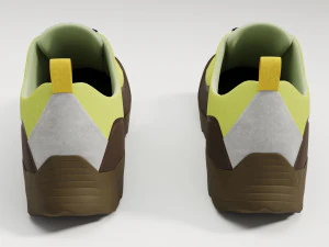 Sneakers Katharina ROA Green 3D Model