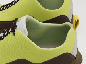 Sneakers Katharina ROA Green 3D 모델