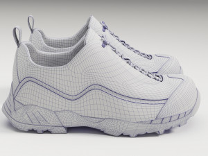 Sneakers Katharina ROA Green 3D 모델